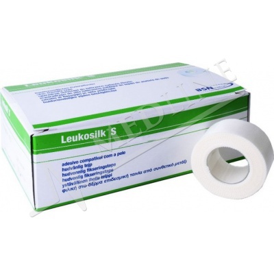 BSN Leukosilk Rollenpflaster mit Schutzring